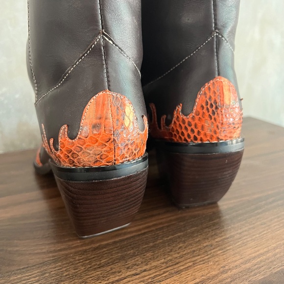 Vintage 90s Martinez Valero Boots - 9.5 - Picture 11 of 13
